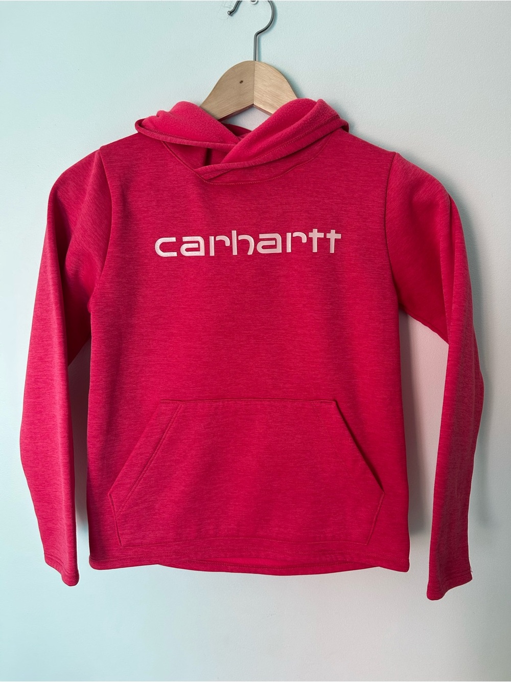 Carhartt Kids' Magenta Pink Hooded Sweatshirt